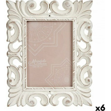 Gift Decor Фото рамка Белый Деревянный MDF 21,2 x 13 x 26,5 cm (6 штук)