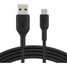 Belkin Универсальный кабель USB-MicroUSB Belkin CAB005BT1MBK Чёрный 1 m (1 m)