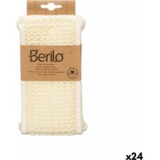 Berilo Мочалка для тела С ручками Белый 20 x 3 x 11 cm (24 штук)