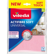 Vileda Tīrāmās drānas Vileda Actifibre Soft 171813 2,72 x 2 x 56 x 2 cm (2 gb.)