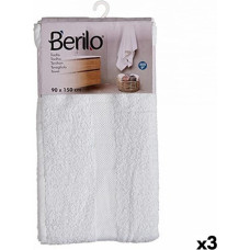 Berilo Vannas dvielis 90 x 150 cm Balts (3 gb.)