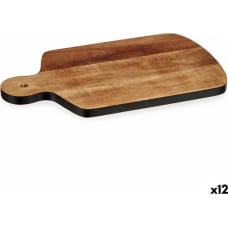 Kinvara Разделочная доска Чёрный древесина акации 21,5 x 1,5 x 33,5 cm (12 штук)