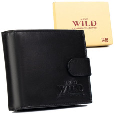 Always Wild RFID Protect Мужской кошелек из коровьей кожи -