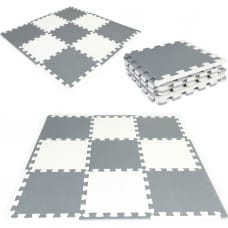 Putuplasta paklājiņš bērniem puzle eva 9 gabali 89x89cm