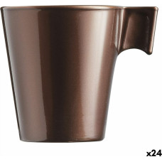 Luminarc Кружка Mug Luminarc Flashy Коричневый 80 ml Cтекло (24 штук)