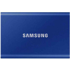 Samsung Ārējais cietais disks Samsung Portable SSD T7 Zils 500 GB SSD