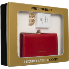 Peterson Подарочный набор: женский кожаный кошелек и парфюмированная вода Lizard -