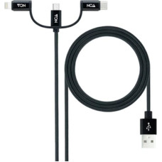 Nanocable USB-кабель NANOCABLE 10.01.3200 Чёрный 1 m