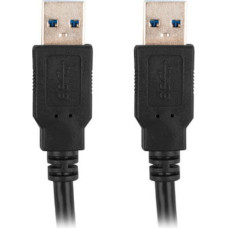 Lanberg USB-кабель Lanberg CA-USBA-30CU-0018-BK Чёрный 1,8 m