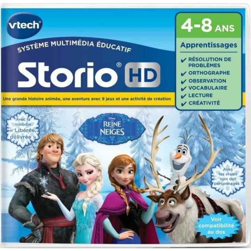 Vtech Aksesuāri Vtech Storio Educational Game  The Snow Queen (FR)