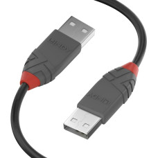 Lindy Kabelis Micro USB LINDY 36693 2 m Melns Pelēks Daudzkrāsains