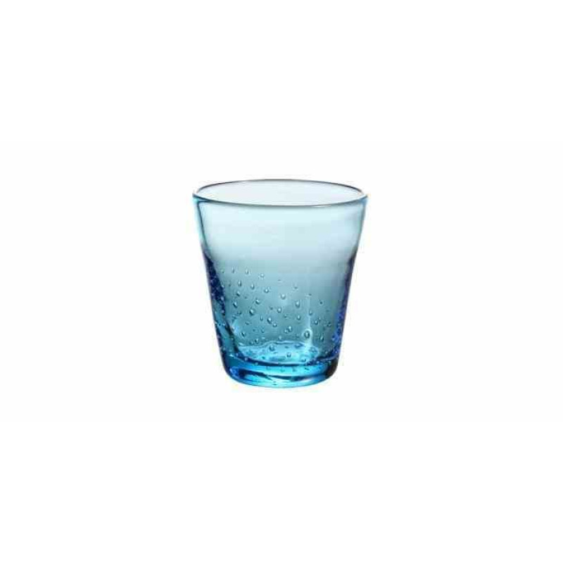 GLASS/MYDRINK/COLORI/BLUE/300ML