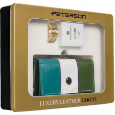 Peterson Подарочный набор: женский кожаный кошелек и парфюмированная вода Lizard -