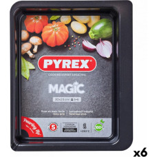 Pyrex Krāsns Trauks Pyrex Magic Taisnstūra Metāls 30 x 23 cm 6 gb.