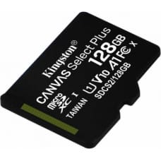 Kingston Mikro SD Atmiņas karte ar Adapteri Kingston SDCS2/128GBSP 128GB