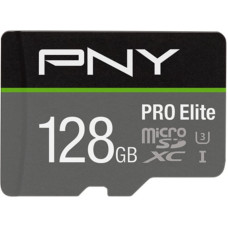 PNY Mikro SD Atmiņas karte ar Adapteri PNY P-SDU128V31100PRO-GE Pro Elite C10 128 GB