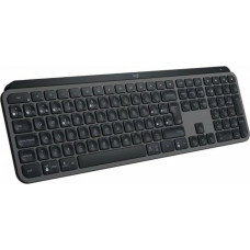 Logitech Bezvadu Klaviatūra Logitech MX Keys S Spāņu Qwerty Pelēks Grafīts