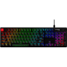 Hyperx Klaviatūra Hyperx Teclado mecánico gaming HyperX Alloy Origins PBT HX rojo Melns