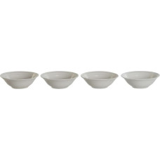 Dkd Home Decor Bļodu komplekts DKD Home Decor Balts Porcelāns 17 x 17 x 7 cm