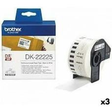 Brother Рулонная бумага для принтеров Brother DK-22225 Белый 38 mm x 30,48 m