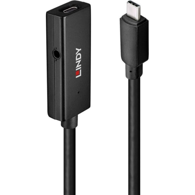 Lindy USB-C Kabelis LINDY 43356 Melns 5 m
