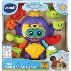 Vtech Baby Vannas Istabas Rotaļlietas Vtech Baby Polo, My Funny Octopus zem ūdens
