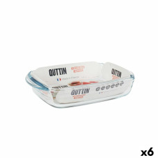 Quttin Форма для выпечки Quttin   Cтекло Прямоугольный 950 ml 22,8 x 14,9 x 4,5 cm (6 штук)