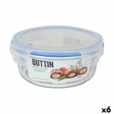 Quttin Hermētiska Pusdienu Kastīte Quttin Apaļa 900 ml (6 gb.)