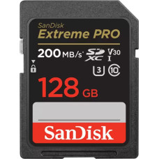Sandisk Mikro SD Atmiņas karte ar Adapteri SanDisk Extreme PRO 128 GB