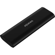 Aisens Cietā Diska Ietvars Aisens ASM2-014B USB Melns USB 3.2 Gen 2 (3.1 Gen 2)