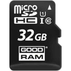 Goodram Mikro SD Atmiņas karte ar Adapteri GoodRam UHS-I Klase Nr. 10 / Klase 10 100 Mb/s 32 GB