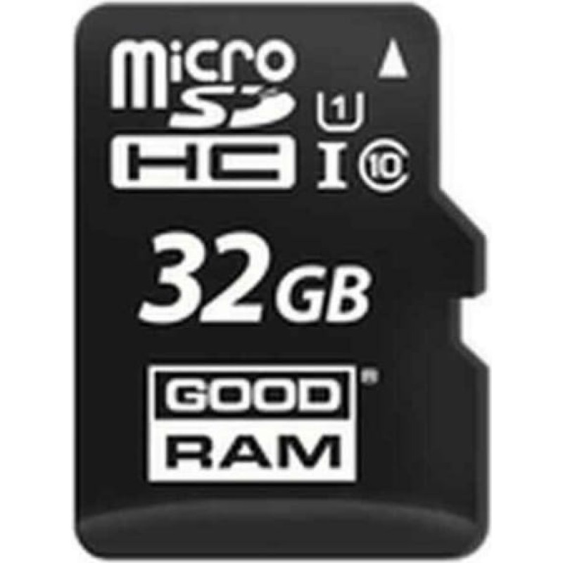 Goodram Mikro SD Atmiņas karte ar Adapteri GoodRam UHS-I Klase Nr. 10 / Klase 10 100 Mb/s 32 GB