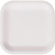 Algon Набор посуды Algon Белый Картон Одноразовые Квадратный 26 cm 25 штук