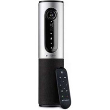 Logitech Система видеоконференций Logitech 960-001034 Full HD WIFI USB 2.0 Чёрный Серый