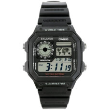 Casio ЧАСЫ МУЖСКИЕ AE-1200WH-1AVCF (zd146a) + КОРОБКА