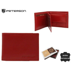 Peterson Кошелек женский кожаный PTN RD-280-GCL RED