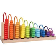Koka abacus bērniem izglītojoša skaitīšanas rotaļlieta