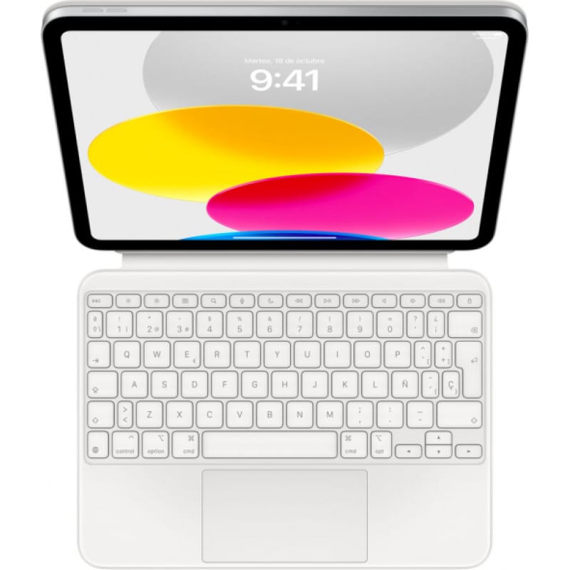 Apple Klaviatūra Apple IPAD 10GEN iPad Spāņu Qwerty Balts