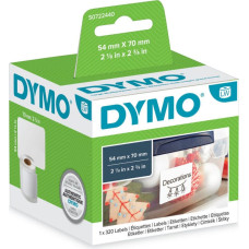 Dymo Laminēta lente iekārtu marķēšanai Dymo S0722440 Balts