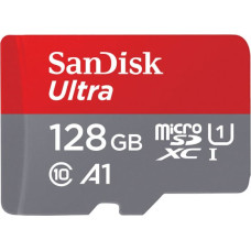 Sandisk Карта памяти микро-SD с адаптером SanDisk SDSQUNR-128G-GN3MA C10 80 MB/s-100 MB/s