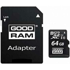 Goodram Mikro SD Atmiņas karte ar Adapteri GoodRam M1AA-0640R12 Klase Nr. 10 / Klase 10 UHS-I 100 Mb/s
