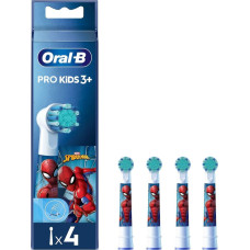 Oral-B Сменные щетки для электрической зубной щетки Oral-B EB10 4 FFS SPIDERMAN