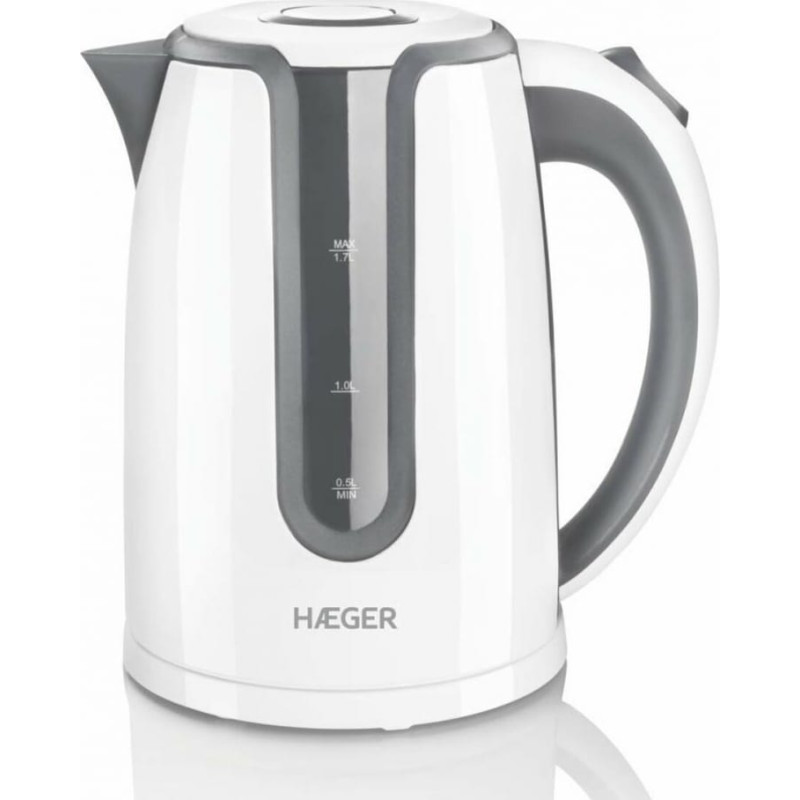 Haeger Tējkanna Haeger EK-22G.019A Balts 2200 W 1,7 L