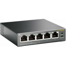 Tp-Link Настольный коммутатор TP-Link SG1005P LAN PoE Серый