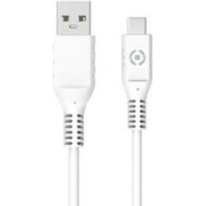 Celly USB-C Cable to USB Celly 1 m Balts