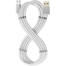 Celly Универсальный кабель USB-MicroUSB Celly USBMICROMAGWH Белый 1 m