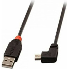 Lindy Кабель USB 2.0 A — Mini USB B LINDY 31972 2 m Чёрный