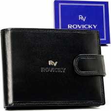 Rovicky Классический мужской кошелек из натуральной кожи -