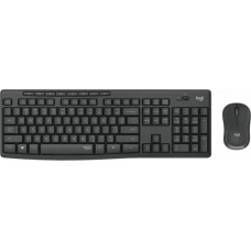 Logitech Клавиатура и беспроводная мышь Logitech MK295 Чёрный португальский