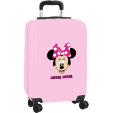 Minnie Mouse Чемодан для ручной клади Minnie Mouse My Time Розовый 20'' 34,5 x 55 x 20 cm